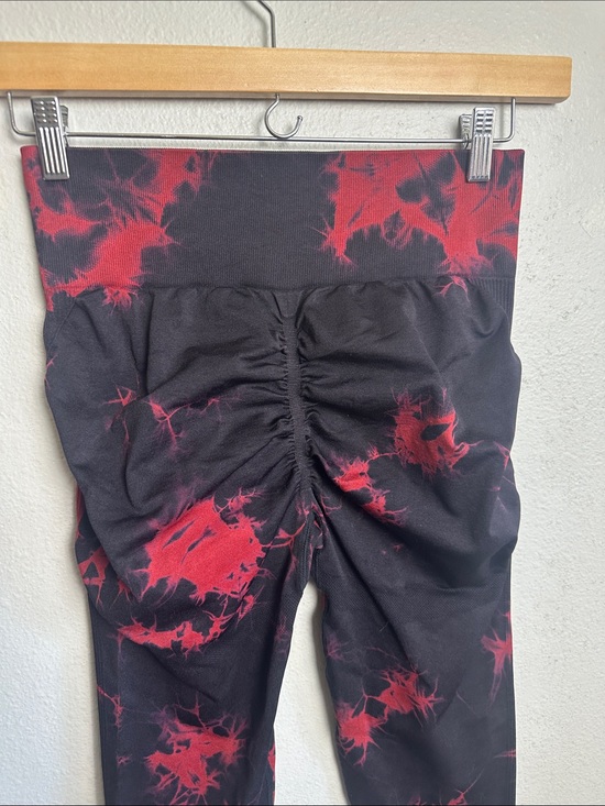 Pants - Tie dye scrunch butt athletic workout leggings